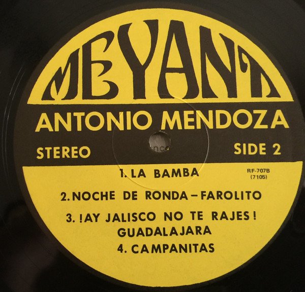 Antonio Mendoza - Antonio Mendosa (Vinyl)