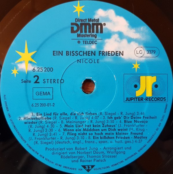 Nicole - Ein Bisschen Frieden (Vinyl)