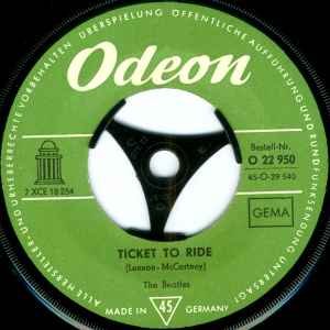 Beatles - Ticket To Ride / Yes It Is (Vinyl Single)