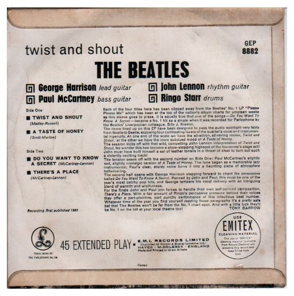 Beatles - Twist And Shout (Vinyl Single)