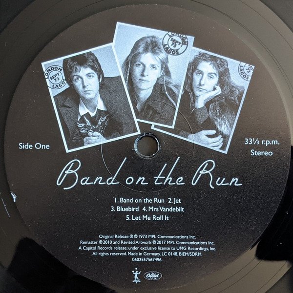Paul McCartney & Wings - Band On The Run (Vinyl)