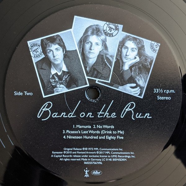 Paul McCartney & Wings - Band On The Run (Vinyl)