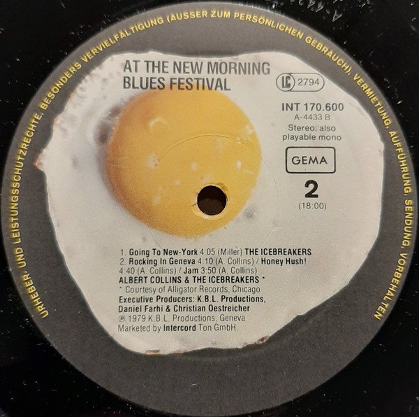 Various Artists - At The New Morning Blues Festival Live In Geneva 79 (Vinyl)