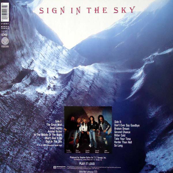 China - Sign In The Sky (Vinyl)