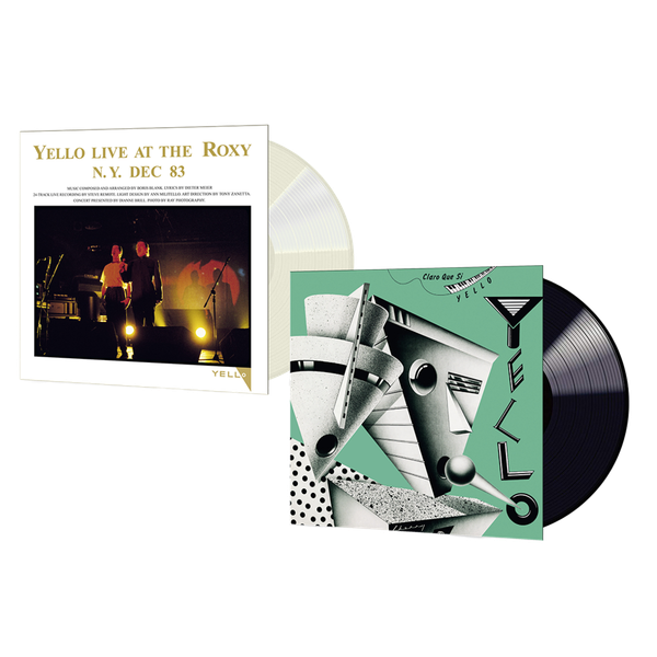 Yello - Claro Que Si + Live At The Roxy N.Y. (Vinyl + Maxi Single - Clear Vinyl)