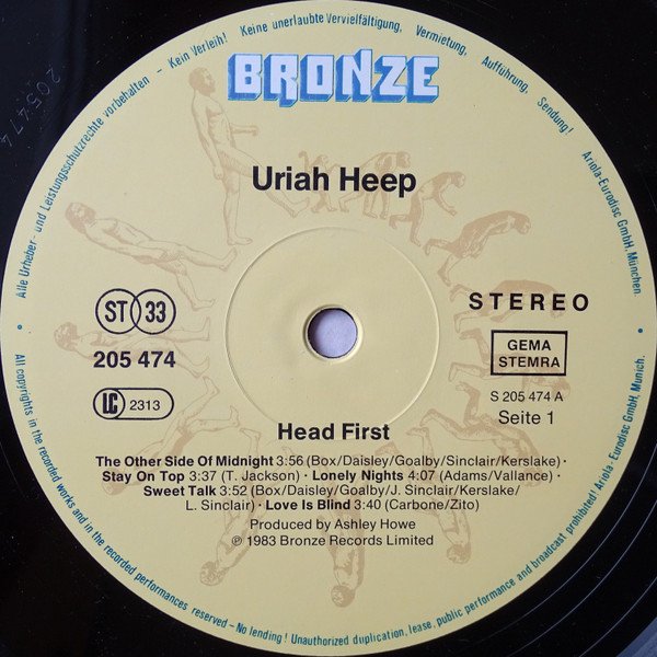 Uriah Heep - Head First (Vinyl)