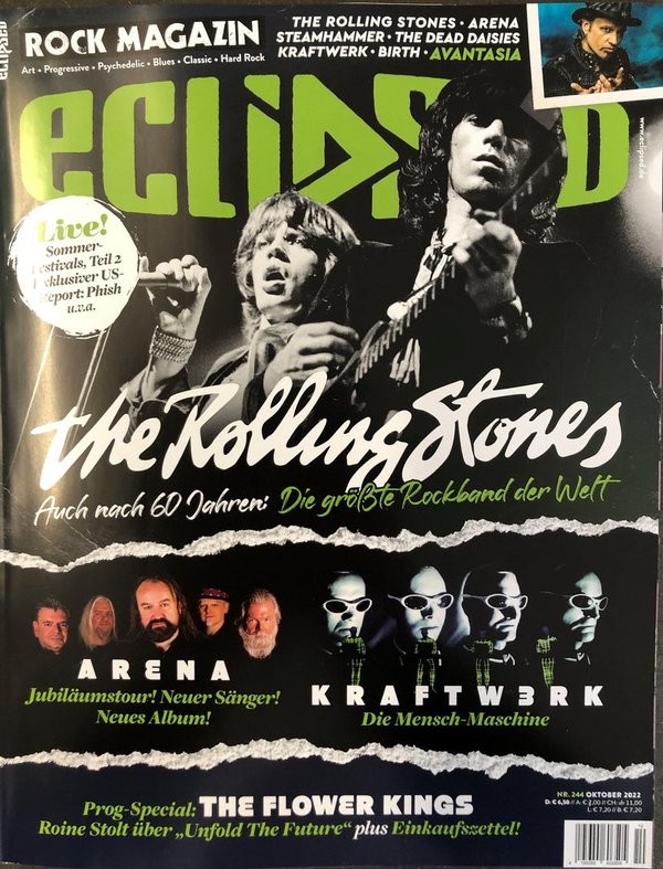 Rock Magazin Eclipsed Nr. 244 (Oktober 2022)