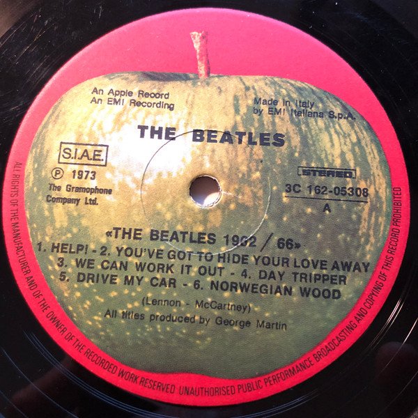 Beatles - 1962-1966 (Red Album) (Vinyl)