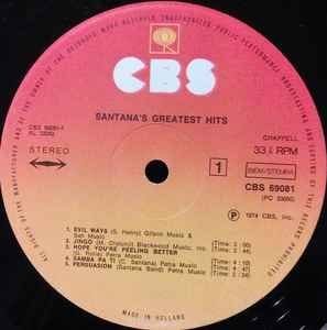 Santana - Santana's Greatest Hits (Vinyl)
