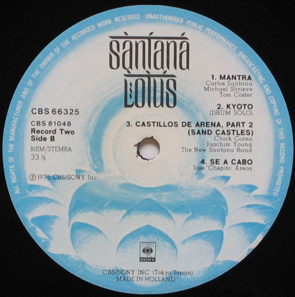 Santana - Lotus (Vinyl)