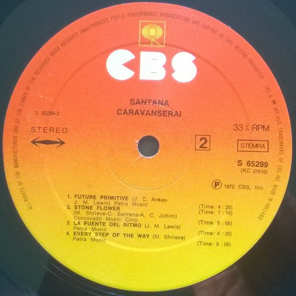 Santana - Caravanserai (Vinyl)