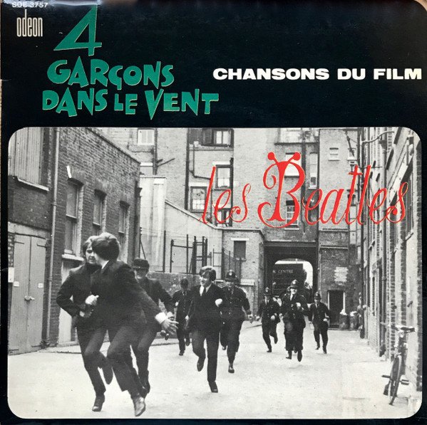 Les Beatles - Chansons Du Film "4 Garçons Dans Le Vent" (Vinyl Single)