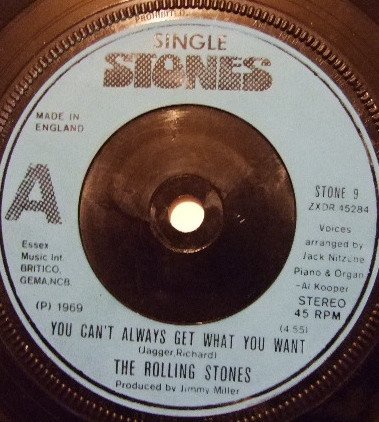Rolling Stones - Let's Spend The Night Together  You Can't Always Get What You Want (Vinyl Single)