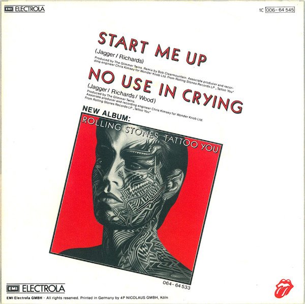 Rolling Stones - Start Me Up (Vinyl Single)