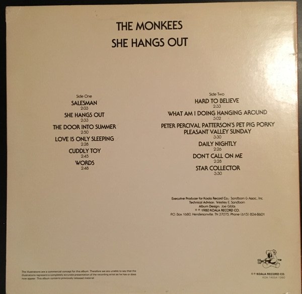 The Monkees - She Hangs Out (Vinyl)