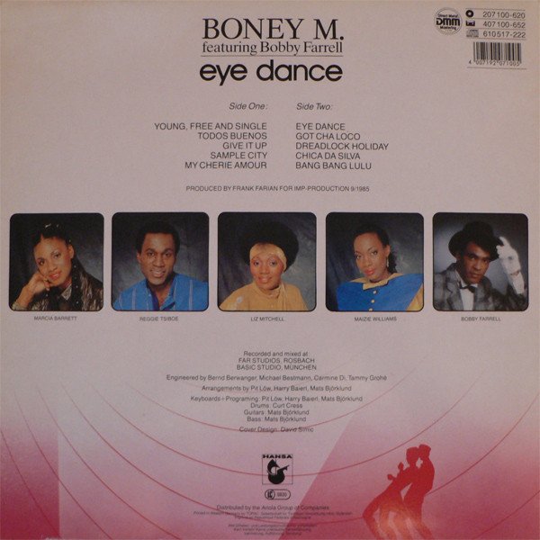 Boney M. - Eye Dance (Vinyl)