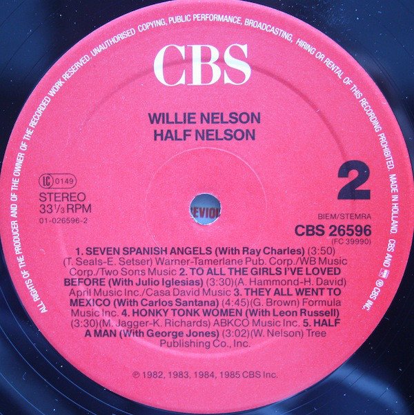 Willie Nelson - Half Nelson (Vinyl)