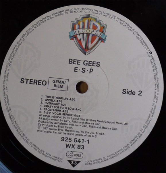 Bee Gees - E•S•P (Vinyl)