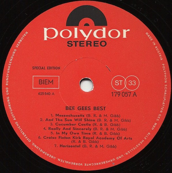 Bee Gees - Bee Gees Best BG (Vinyl)
