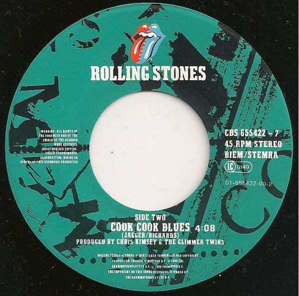 Rolling Stones - Rock And A Hard Place (Vinyl Single)