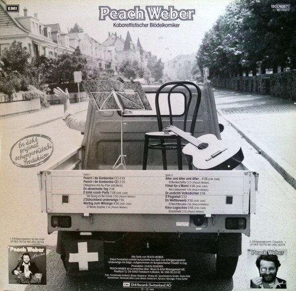Peach Weber - Underwägs Mit Gägs (Vinyl)
