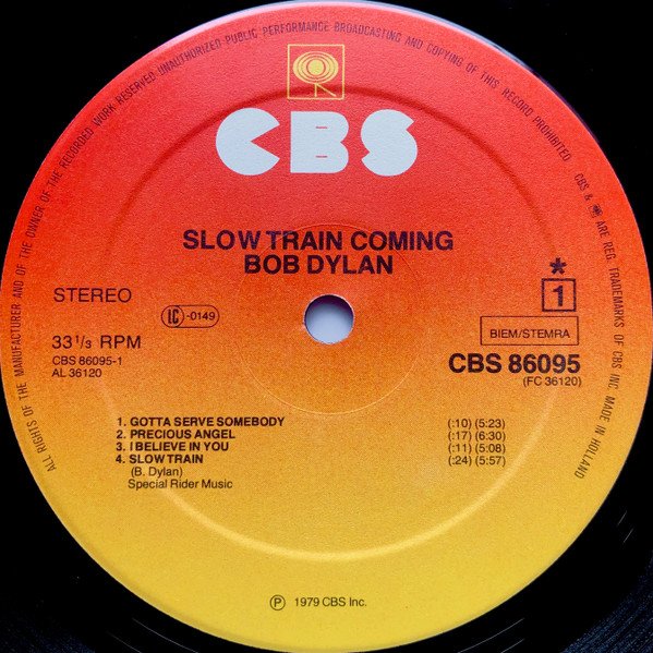 Bob Dylan - Slow Train Coming (Vinyl)