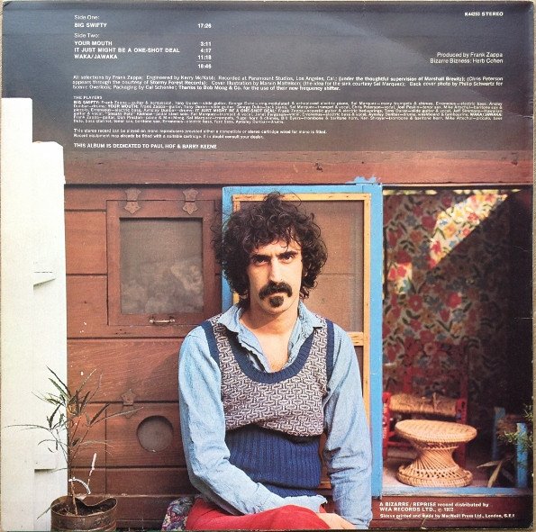 Frank Zappa - Waka  Jawaka - Hot Rats (Vinyl)