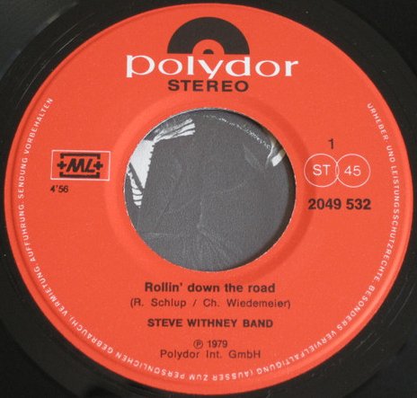 Steve Withney Band - Rollin' Down The Road (Vinyl Single)