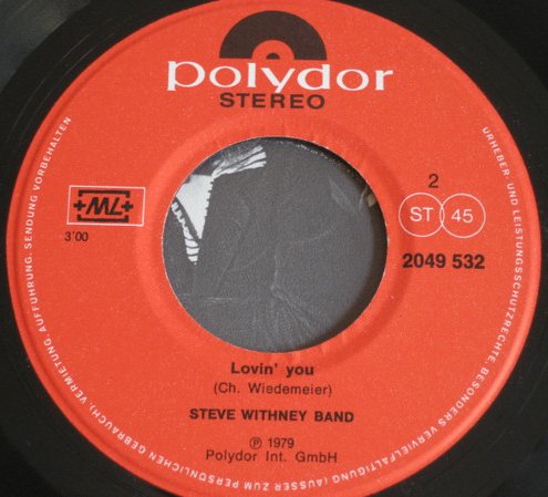 Steve Withney Band - Rollin' Down The Road (Vinyl Single)