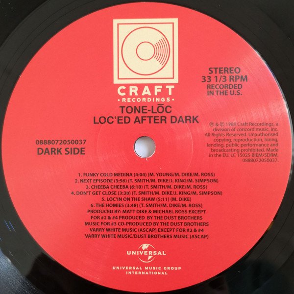 Tone Loc - Loc'ed After Dark (Vinyl)