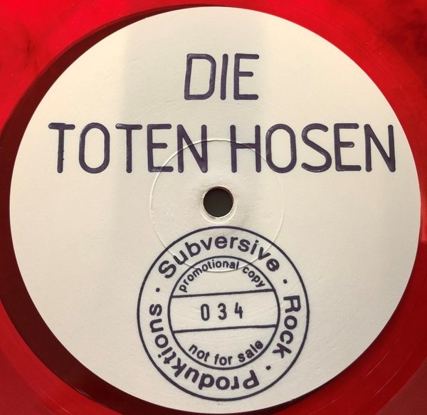 Toten Hosen ‎- Unter Falscher Flagge Tour - Bis Zum Bitteren Ende Vol. 2 (Red Vinyl)
