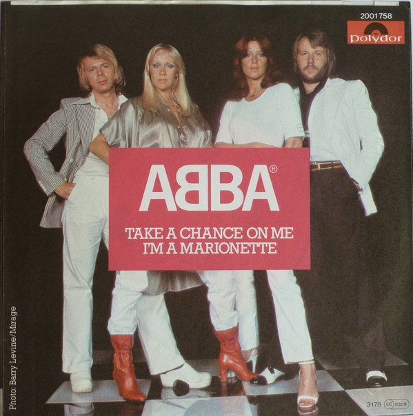 ABBA -  Take A Chance On Me / I'm A Marionette (Vinyl Single)