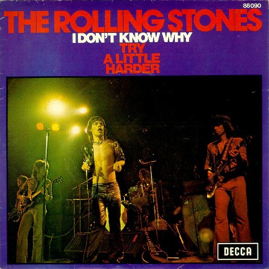 Rolling Stones - I Don't Know Why / Try A Little Harder (Vinyl Single)