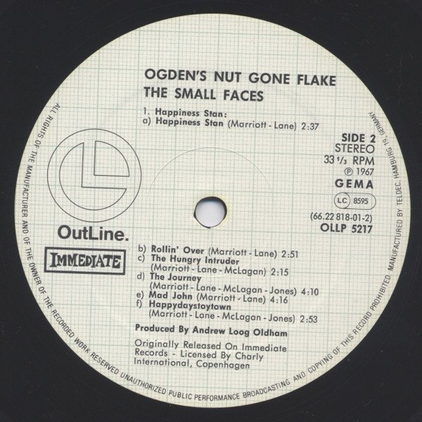 Small Faces - Ogdens' Nut Gone Flake (Vinyl)