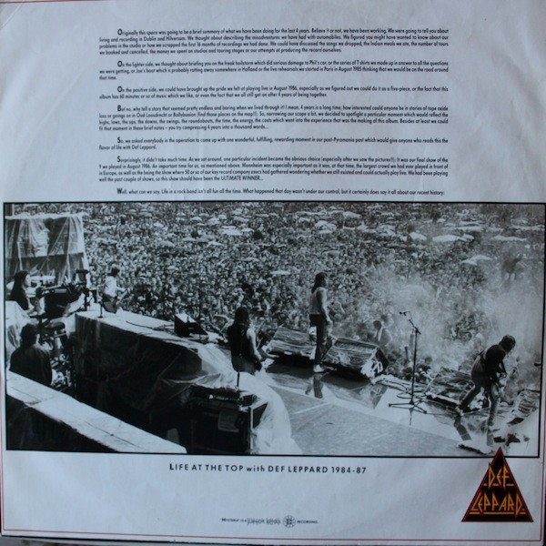 Def Leppard - Hysteria (Vinyl)
