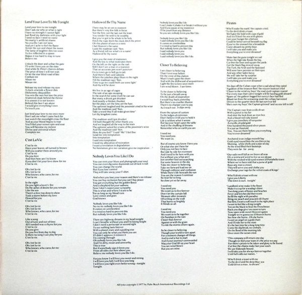 Emerson, Lake & Palmer – Works (Volume 1) (Vinyl)