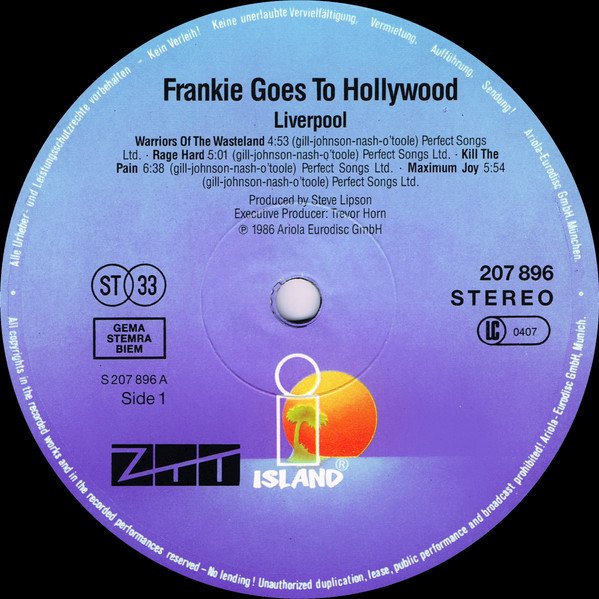 Frankie Goes To Hollywood – Liverpool (Vinyl)