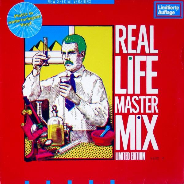 Real Life - Master Mix (Blue/White Vinyl)