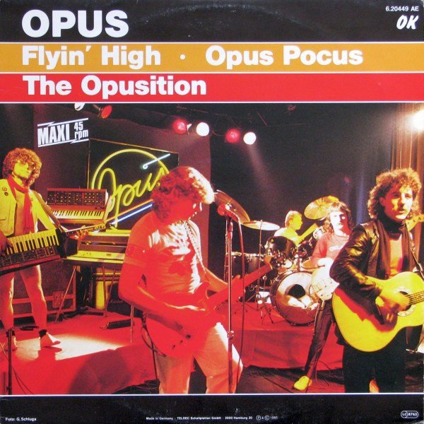 Opus - Flyin' High (Green Vinyl Maxi Single)