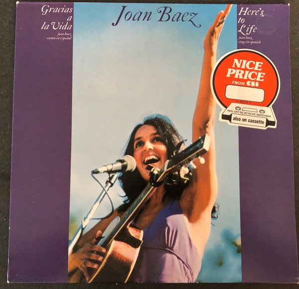Joan Baez - Gracias A La Vida / Here's To Life (Vinyl)