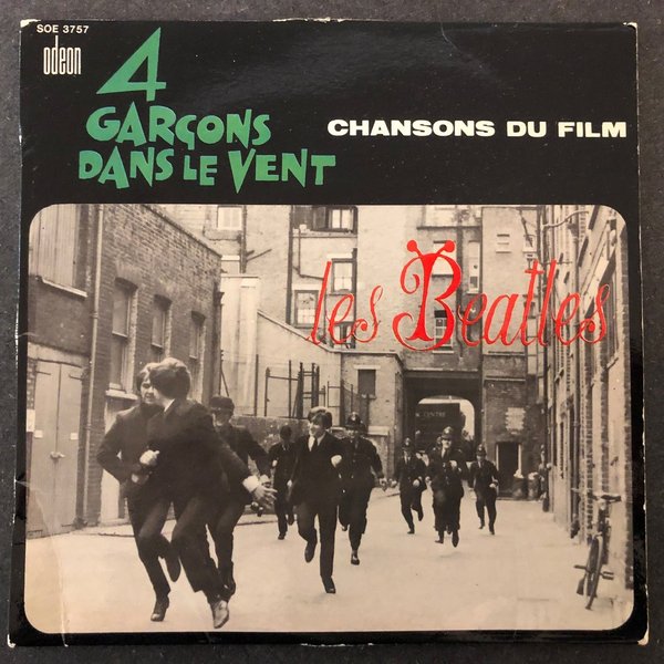 Beatles - Chansons Du Film "4 Garçons Dans Le Vent" (1st) (Vinyl Single)
