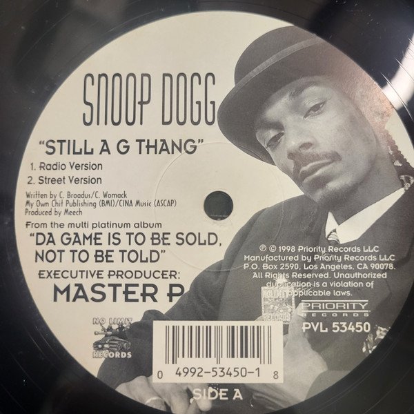 Snoop Dogg - Still A G Thang (Vinyl)