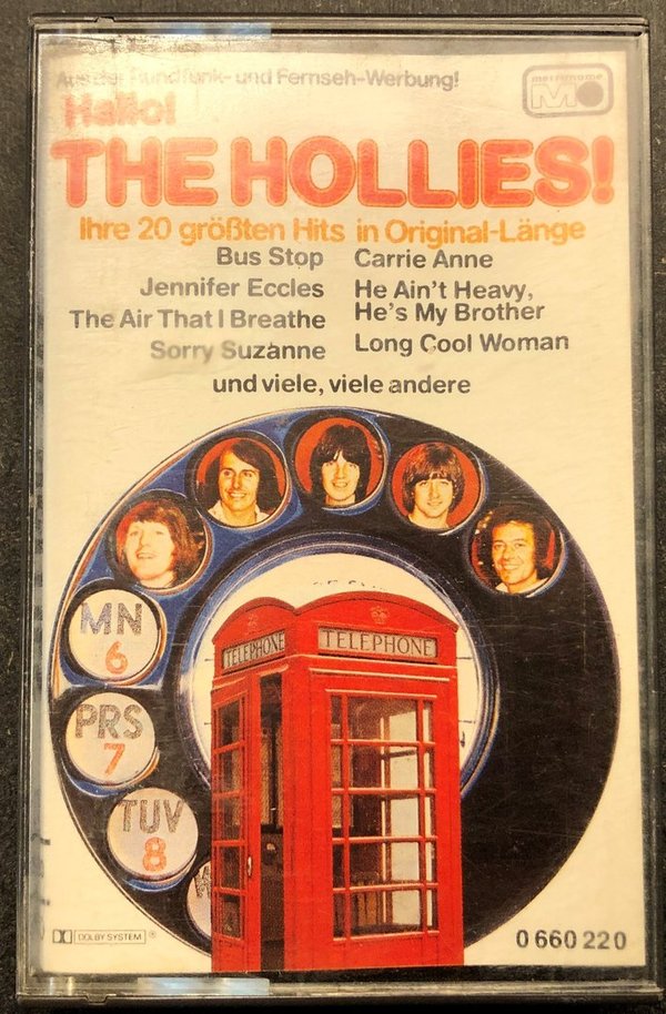The Hollies - Hallo! The Hollies! (Kassette)