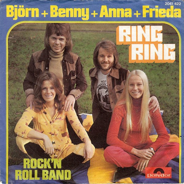 Björn + Benny + Anna + Frieda - Ring Ring (Vinyl Single)