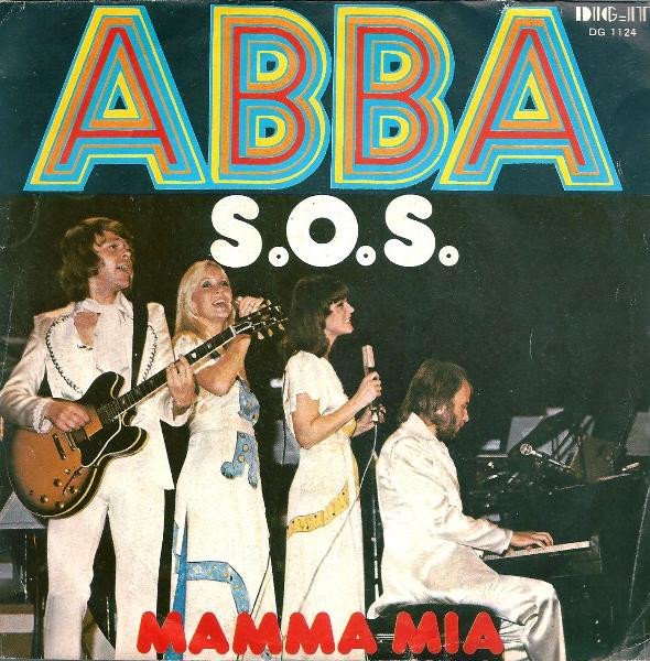 ABBA - S.O.S. / Mamma Mia (Vinyl Single)
