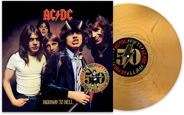 AC/DC - Highway To Hell (Gold Nugget Vinyl)
