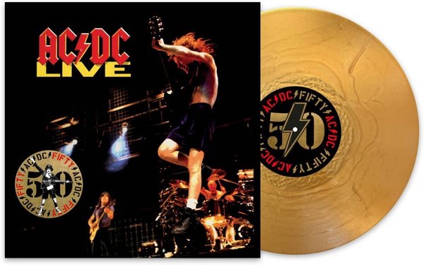 AC/DC - Live (Gold Nugget Vinyl)