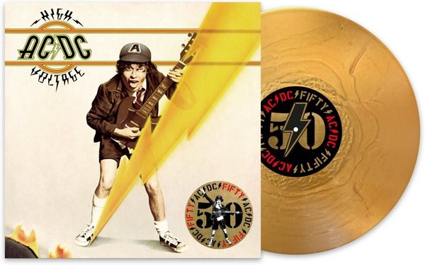 AC/DC - High Voltage (Gold Nugget Vinyl)