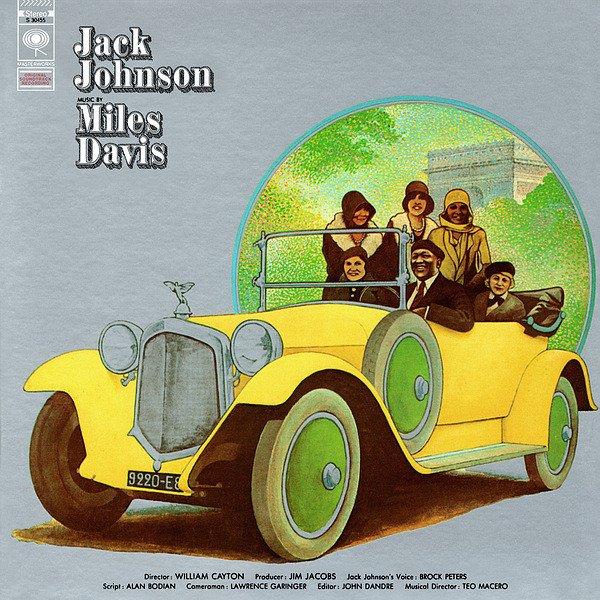 Miles Davis - Jack Johnson (Original Soundtrack Recording) (Vinyl)